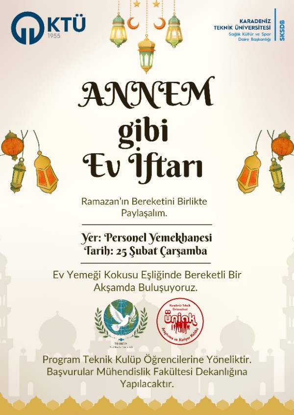 ANNEM Gibi Ev İftarı