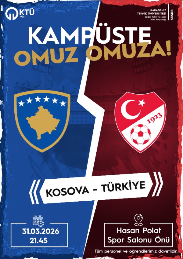 Kampüste Omuz Omuza!
Dev Ekranda, Açık Havada!