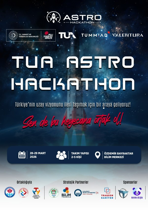 TUA Astro Hackathon Brings Turkey's Space Vision to Young People-Don't Miss the Application Deadline