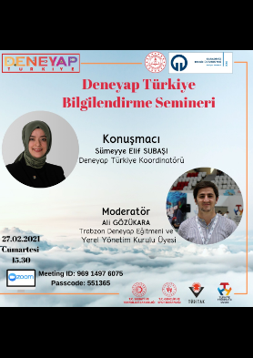 Deneyap Türkiye Bilgilendirme Semineri