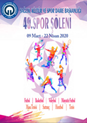 40. Spor Şöleni Müsabaka Fikstürü