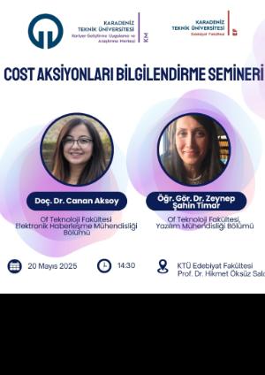 COST Aksiyonları Bilgilendirme Semineri