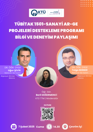 TÜBİTAK 1501-Sanayi Ar-Ge Projeleri Destekleme Programı Bilgi Ve Deneyim Paylaşımı