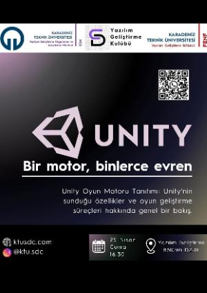 Unity Oyun Motoru Tanıtımı Etkinliği