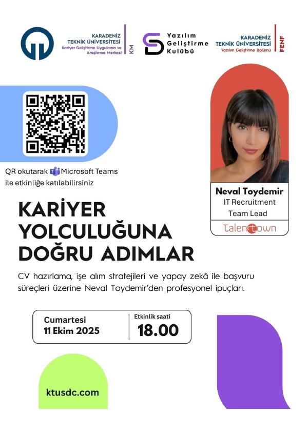 Kariyer Yolculuğuna Doğru Adımlar