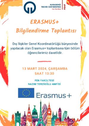 Erasmus+ Bilgilendirme Toplantısı