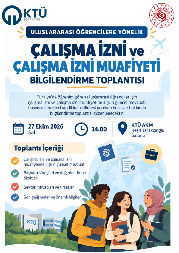 Uluslararası Öğrenciler İçin Çalışma İzni ve Çalışma İzni Muafiyeti
