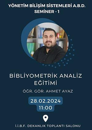 Bibliyometrik Analiz Eğitimi