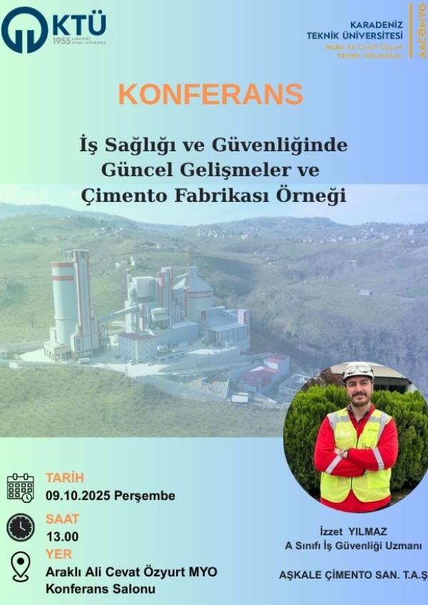 İş Sağlığı ve Güvenliğinde Güncel Gelişmeler ve Çimento Fabrikası Örneği