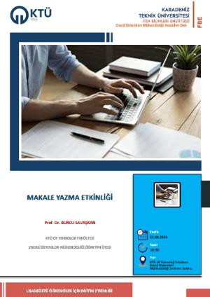 Makale Yazma Etkinliği