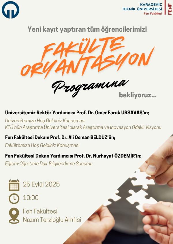 Fakülte Oryantasyon Programı