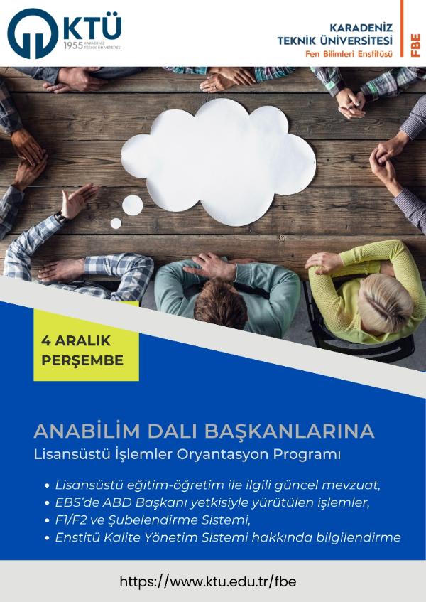 Orientation Programme for Department Heads