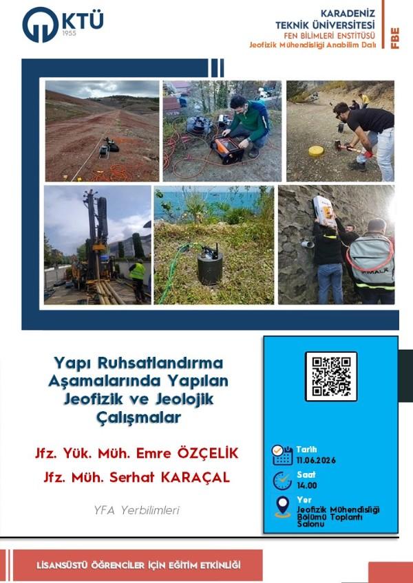 Yapı Ruhsatlandırma Aşamalarında Yapılan Jeofizik ve Jeolojik Çalışmalar