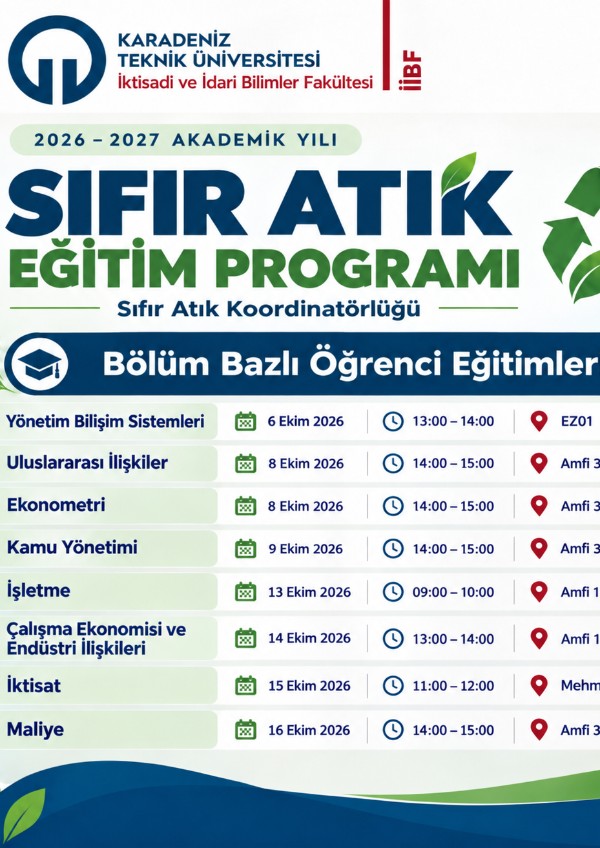 Sıfır Atık Eğitim Programı