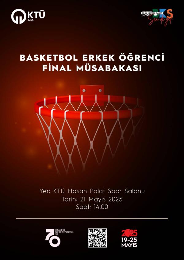 Basketbol Erkek Öğrenci Final Müsabakası