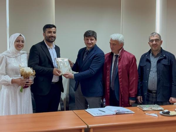 Personelimiz Salih Bulut'a Nikah Şahitliği Yapıldı
