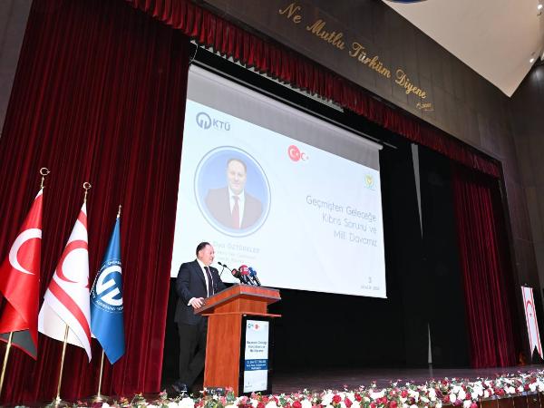 Üniversitemizde "Geçmişten Geleceğe Kıbrıs Sorunu ve Milli Davamız" Konferansı Düzenlendi