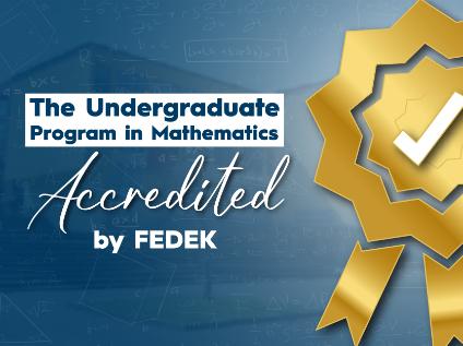 The Undergraduate Program in Mathematics Accredited by FEDEK