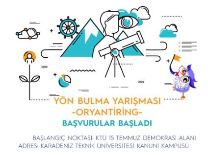 Üniversitemizde Oryantiring Heyecanı: Başvurular Başladı