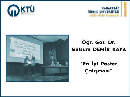 Öğr. Gör. Dr. Gülsüm DEMİR KAYA 