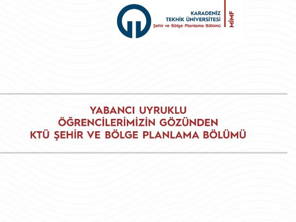 Uluslararası Öğrencilerimizin Gözünden Bölümümüz