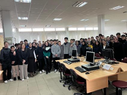 Mahmut Celaleddin Ökten Anadolu İmam Hatip Lisesi Fen ve Sosyal Bilimler Proje Okulu Öğrencileri, Bölümümüzü Ziyaret Etti