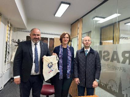 Bulgaristan'da Bulunan Bulgarian Academy of Sciences'tan Üniversitemize Erasmus+ Personel Hareketliliği Kapsamında Ziyaret