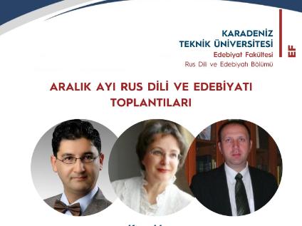 Bölümümüz "Rus Dili ve Edebiyatı Toplantıları" Konferans Serisini Gerçekleştirdi