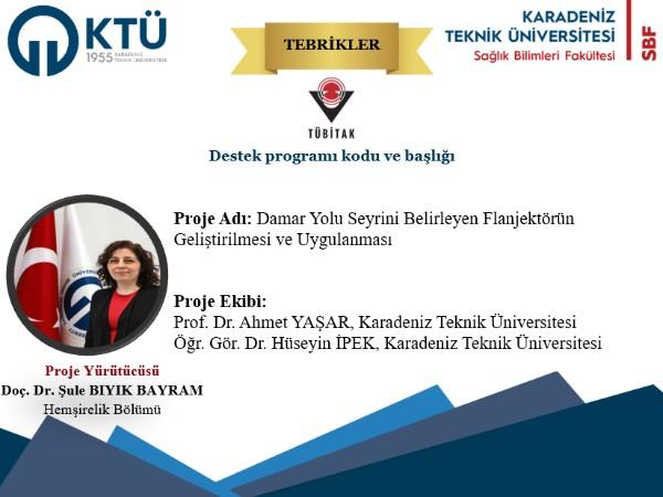 Akademisyenimizin Projesi TÜBİTAK 1002-A Kapsamında Desteklenmeye Hak Kazandı
