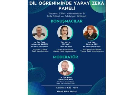 Artificial Intelligence in Language Learning Panel Held