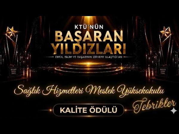Okulumuza Kalite Ödülü Verildi