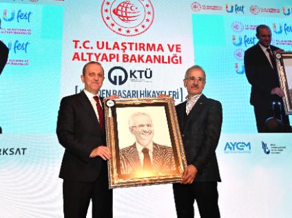 T.C. Ulaştırma ve Altyapı Bakanı Abdulkadir URALOĞLU, "KTÜ'den Başarı Hikâyeleri"nin Konuğu Oldu