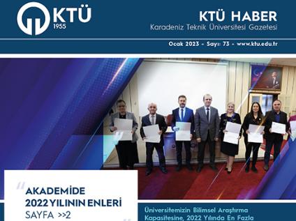 KTÜ Haber 73. Sayısı Yayınlandı