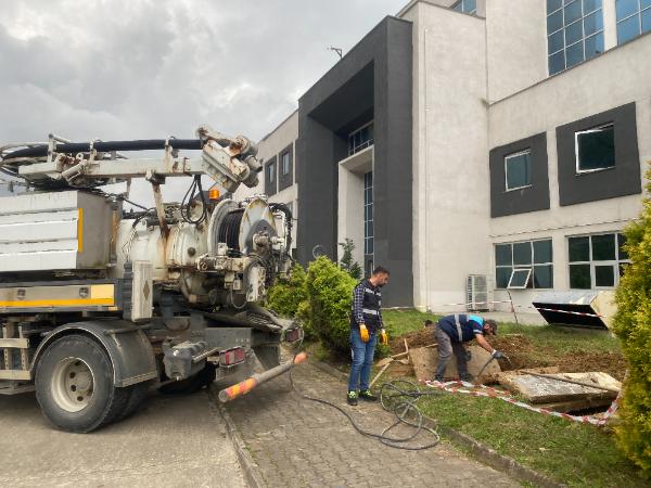 Kanalizasyon Temizliği Yapıldı