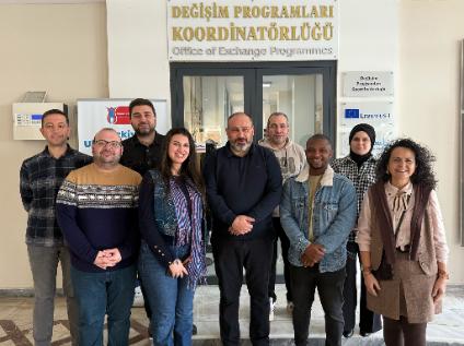 Our Incoming Student Yusuf Conteh from France   Completed His 2 Month Internship at KTU Within The Scope of Erasmus+ Programme