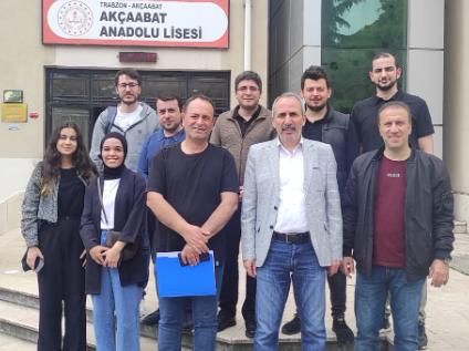 Bölümümüz Akçaabat Anadolu Lisesi ve Dursun Ali Kurt Anadolu İmam Hatip Lisesi'ni Ziyaret Etti