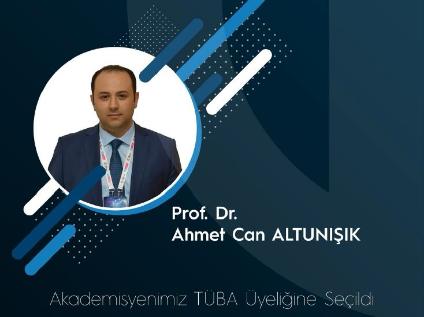Merkez Müdürümüz Prof. Dr. Ahmet Can ALTUNIŞIK TÜBA Üyeliğine Seçildi
