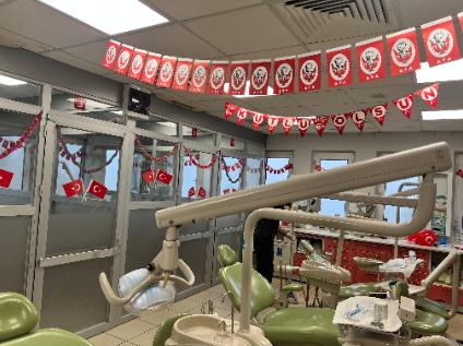 Fakültemiz Kliniği 23 Nisan Coşkusuyla Renkleniyor