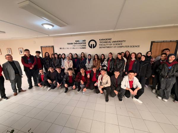 15 Temmuz Şehitleri Anadolu Lisesi Öğrencileri Bölümümüzde Ağırlandı!