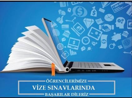 Sınavlarınızda Başarılar Dileriz.
