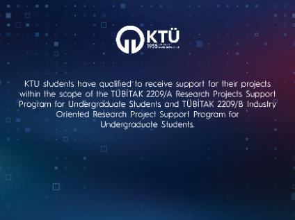 The Results of Scientific Evaluation Process for the TÜBİTAK 2209 Programs in 2023/2 Period Have Been Announced.