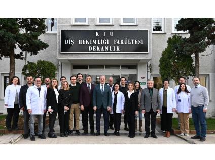 Rektörümüz Prof. Dr. Hamdullah ÇUVALCI'nın Fakültemiz Ziyareti