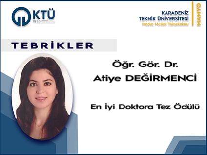 En İyi Doktora Tez Ödülü