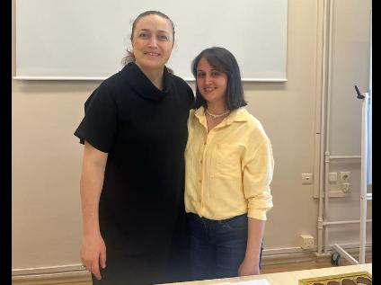 Bölümümüz Araştırma Görevlisi Zekiye Aktaş Doktor Unvanı Aldı