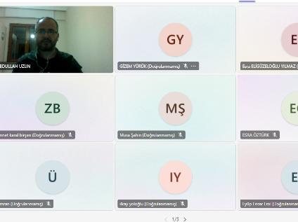 Dönem Projesi Dersine Yönelik Çevrimiçi Eğitimler