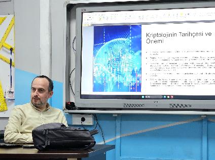 Cryptology Seminar for High School Students by Our Faculty Member