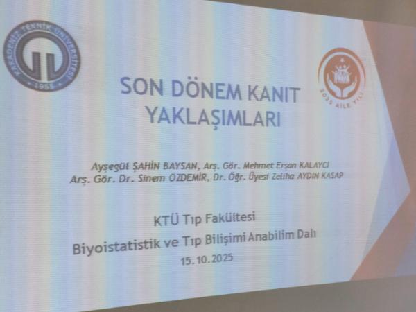 Biyoistatistik Semineri