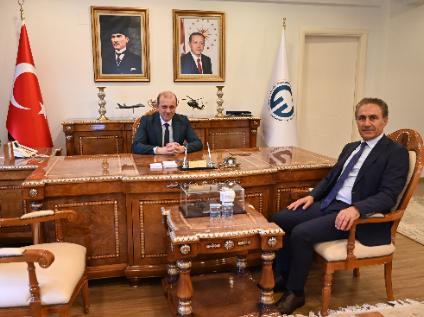 Gençlik ve Spor İl Müdürü Lokman ARICIOĞLU, Üniversitemizi Ziyaret Etti