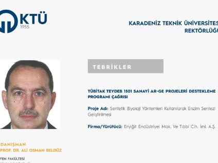 TUBITAK TEYDEB 1501 Project under the supervision of Prof. Dr. Ali Osman BELDÜZ is on the Fast Track to Commercialization!