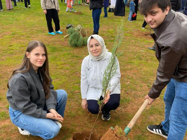 KTÜ MBG Öğrencilerinden 11 Kasım Milli Ağaçlandırma Günü Etkinliği